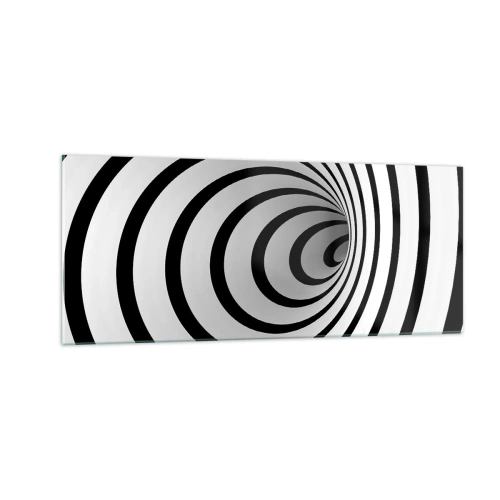 Cuadro sobre vidrio - Impresiones sobre Vidrio - ¿Tampoco puedes resistirte? - 100x40 cm