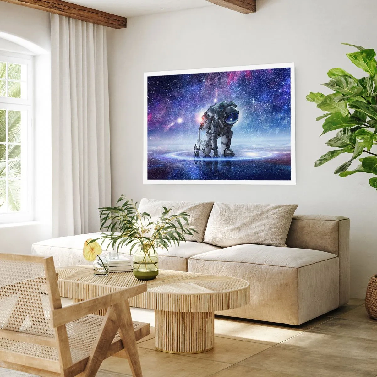 Póster - Cielo estrellado sobre mí - 91x61 cm