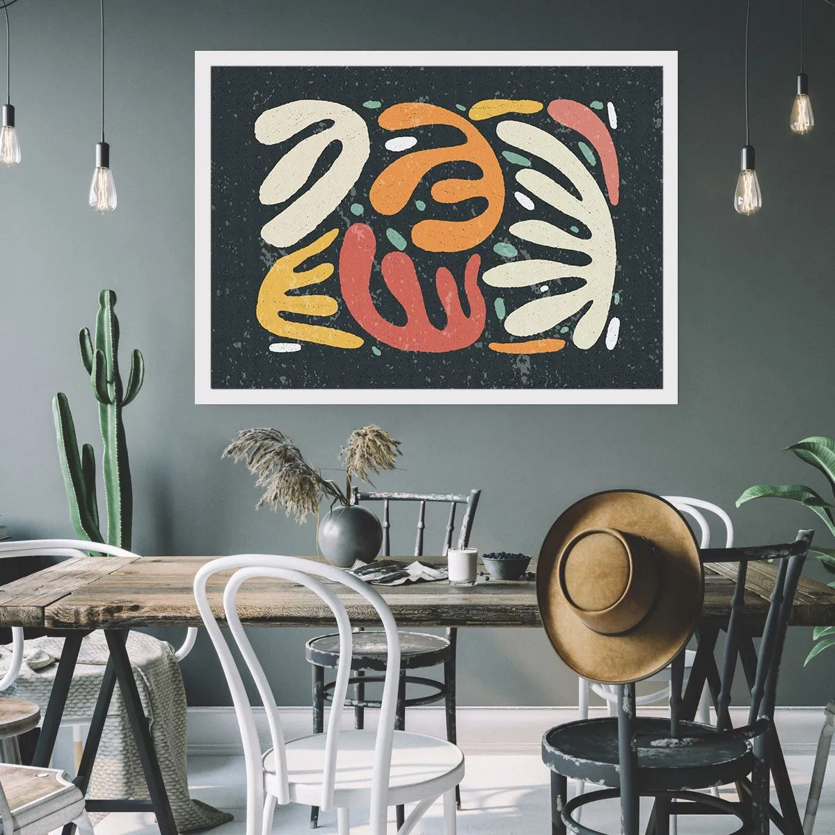 Póster - Composición - Estoy a punto de atraparte - 50x40 cm