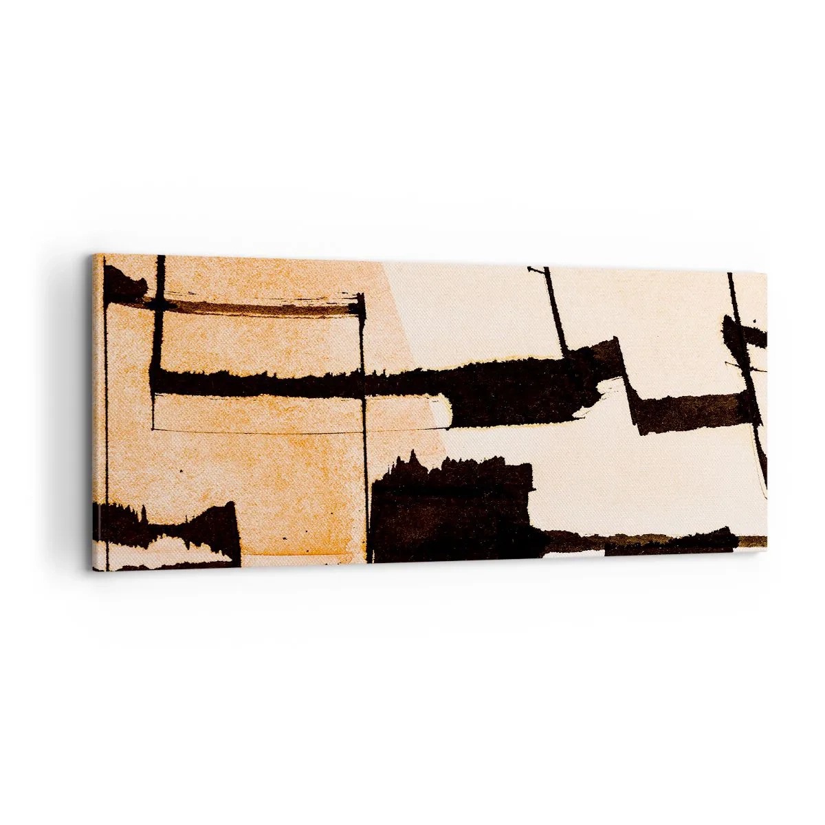 Cuadro sobre lienzo - Impresión de Imagen - Aun así hay orden - 100x40 cm