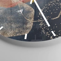 Esfera sin numeración, con rayas