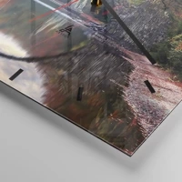 Esfera sin numeración, con rayas