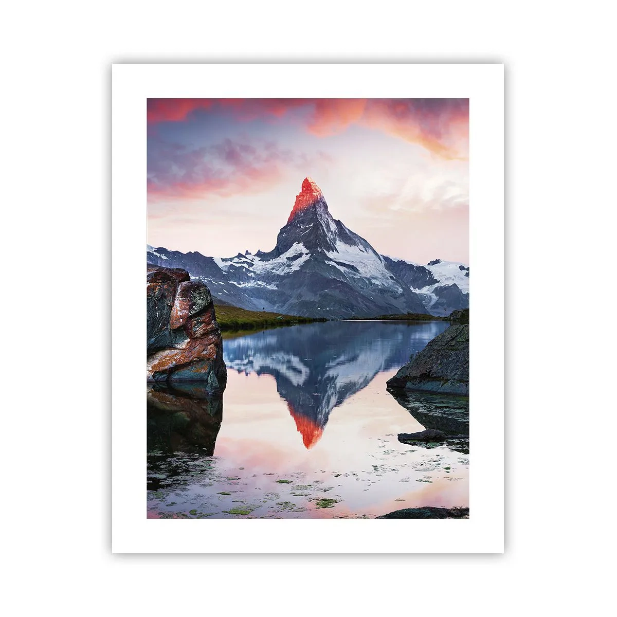 Póster - El corazón de las montañas arde - 40x50 cm