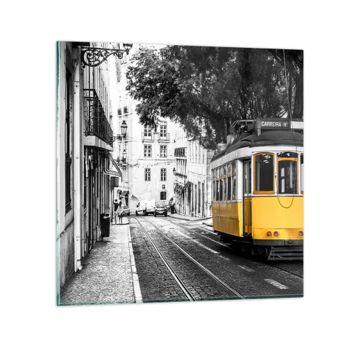 Cuadro sobre vidrio - Impresiones sobre Vidrio - Y un fado de fondo - 30x30 cm