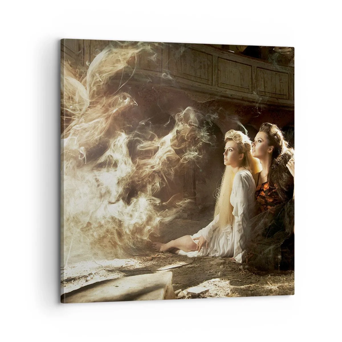 Cuadro sobre lienzo - Impresión de Imagen - Y hubo poesía - 60x60 cm