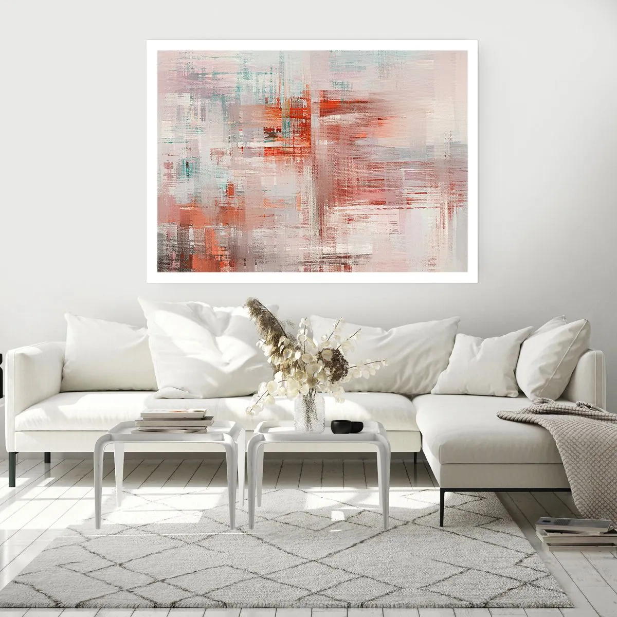 Póster - Niebla rosa - 70x50 cm