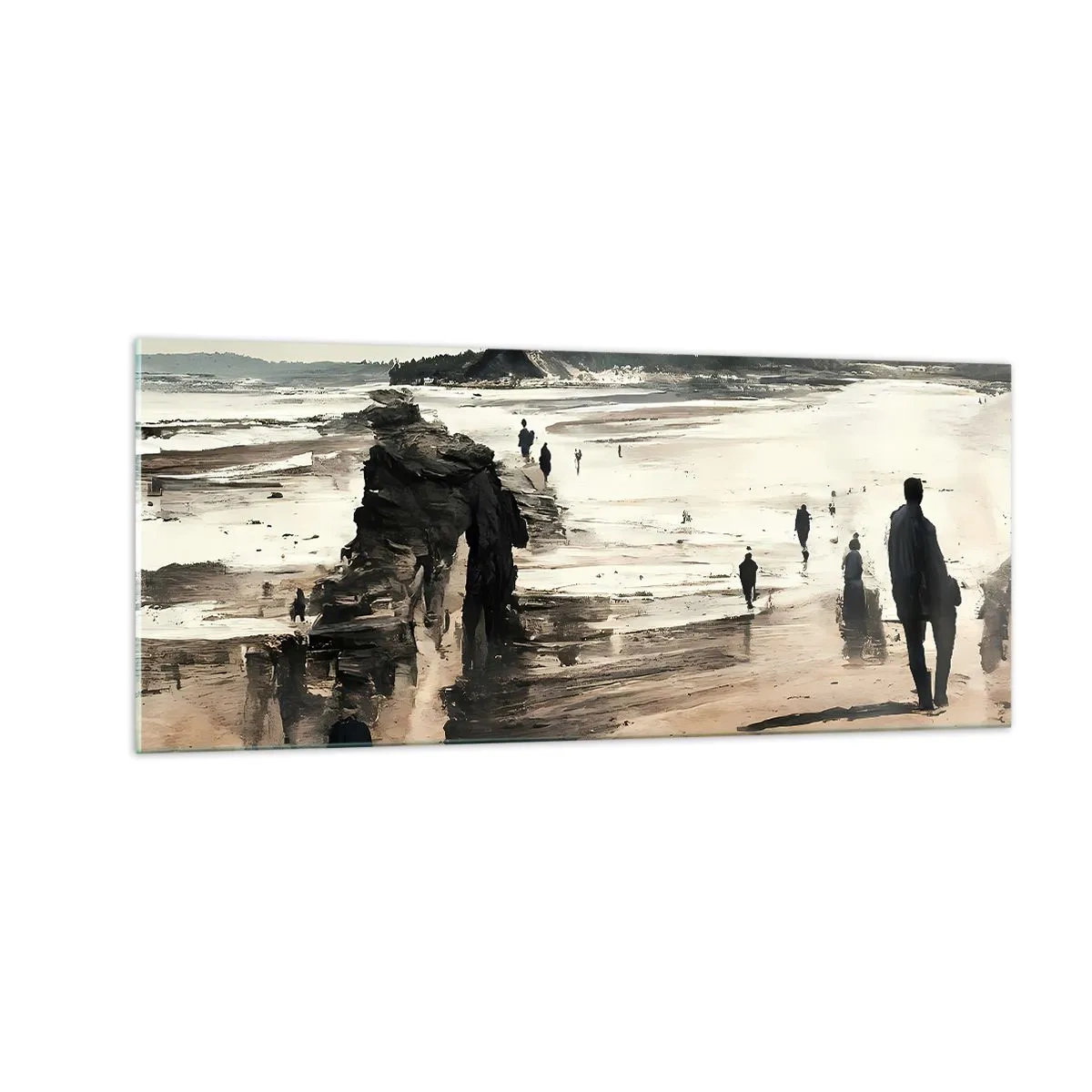 Cuadro sobre vidrio - Impresiones sobre Vidrio - Un sueño evocado - 100x40 cm