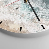 Esfera sin numeración, con rayas