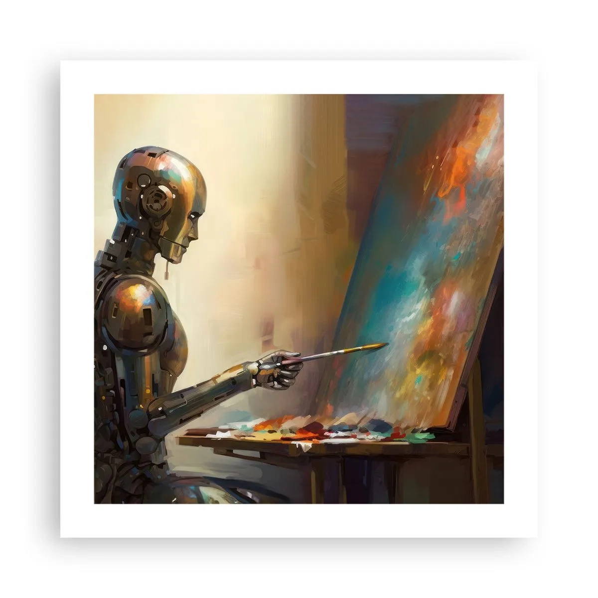 Póster - Arte del futuro - 50x50 cm