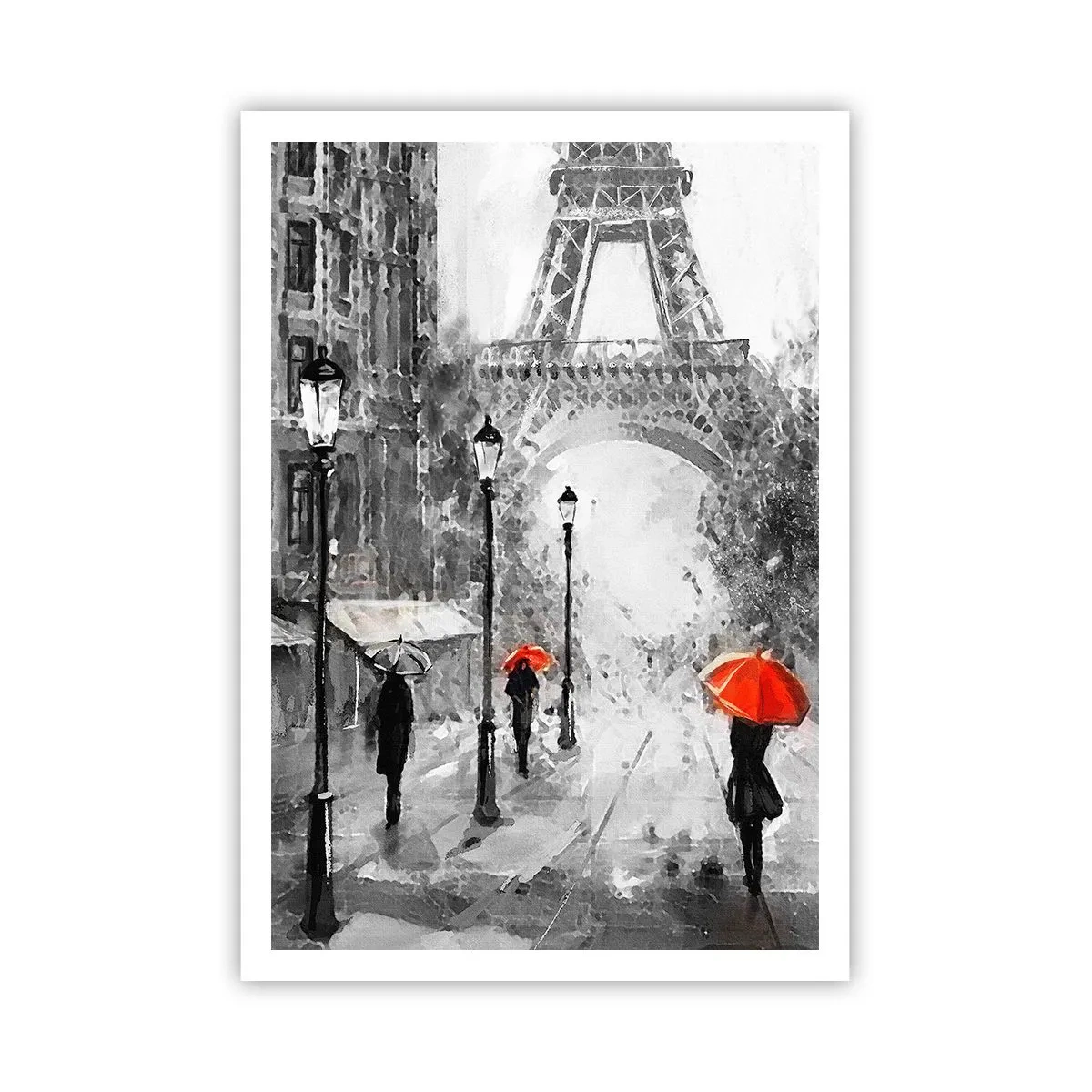Póster - Todos los caminos conducen a ella - 70x100 cm