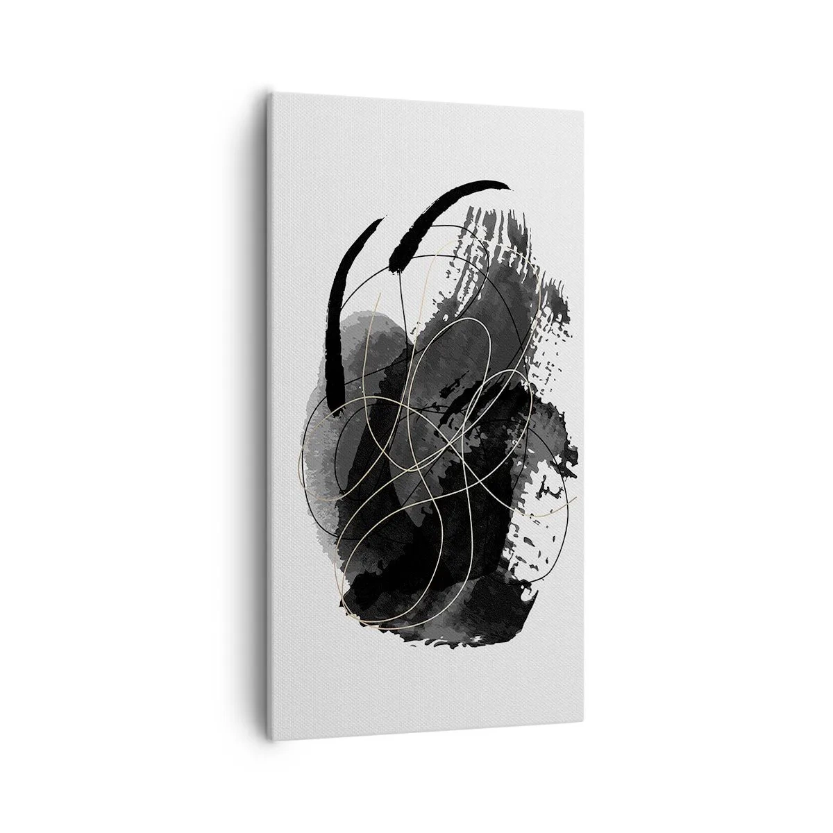 Cuadro sobre lienzo - Impresión de Imagen - Salió de la negrura - 55x100 cm