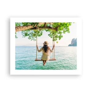 Póster - La vida es bella - 50x40 cm