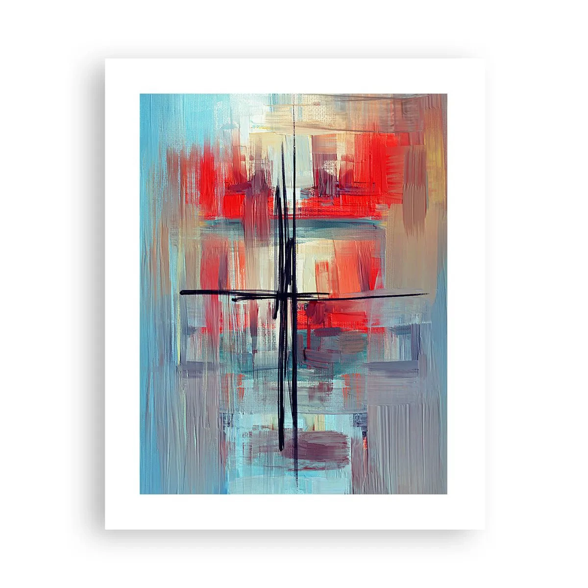 Póster - Paisaje en una dimensión desconocida - 40x50 cm