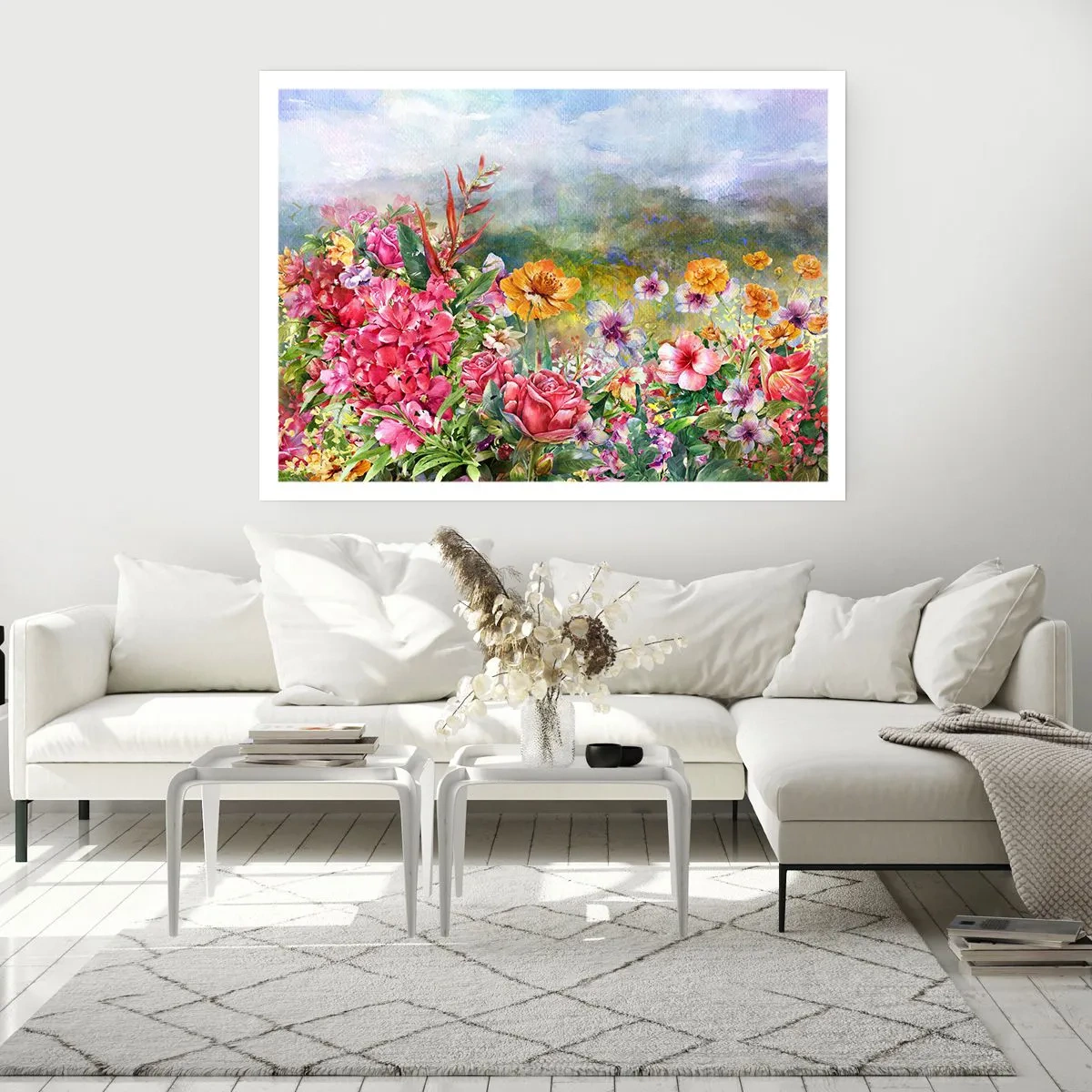 Póster - Un jardín enloquecido - 50x40 cm
