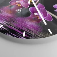 Esfera sin numeración, con rayas