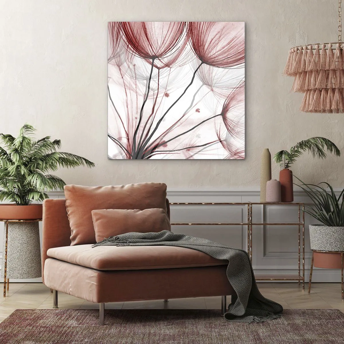 Cuadro sobre lienzo - Impresión de Imagen - Antes de partir - 40x40 cm