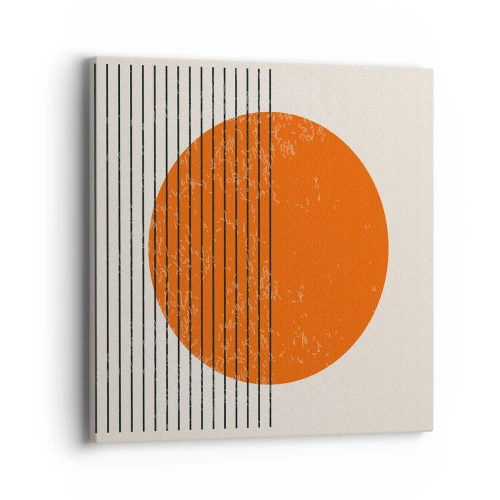 Cuadro sobre lienzo - Impresión de Imagen - Siempre el sol - 40x40 cm