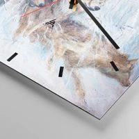 Esfera sin numeración, con rayas