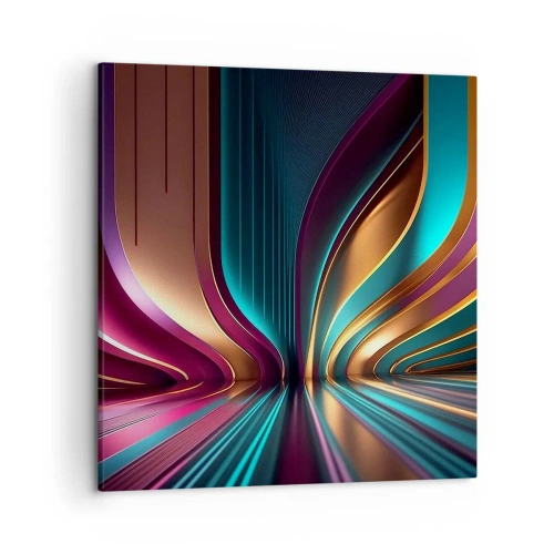 Cuadro sobre lienzo - Impresión de Imagen - Arquitectura de la luz - 50x50 cm