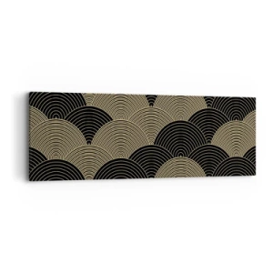 Cuadro sobre lienzo - Impresión de Imagen - Multiplicación de la unidad - 90x30 cm