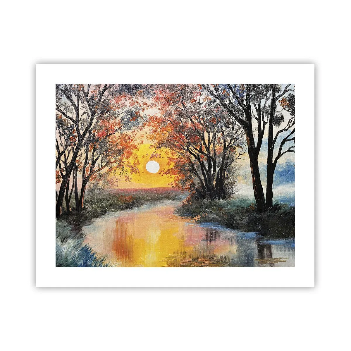 Póster - Ambiente otoñal - 50x40 cm