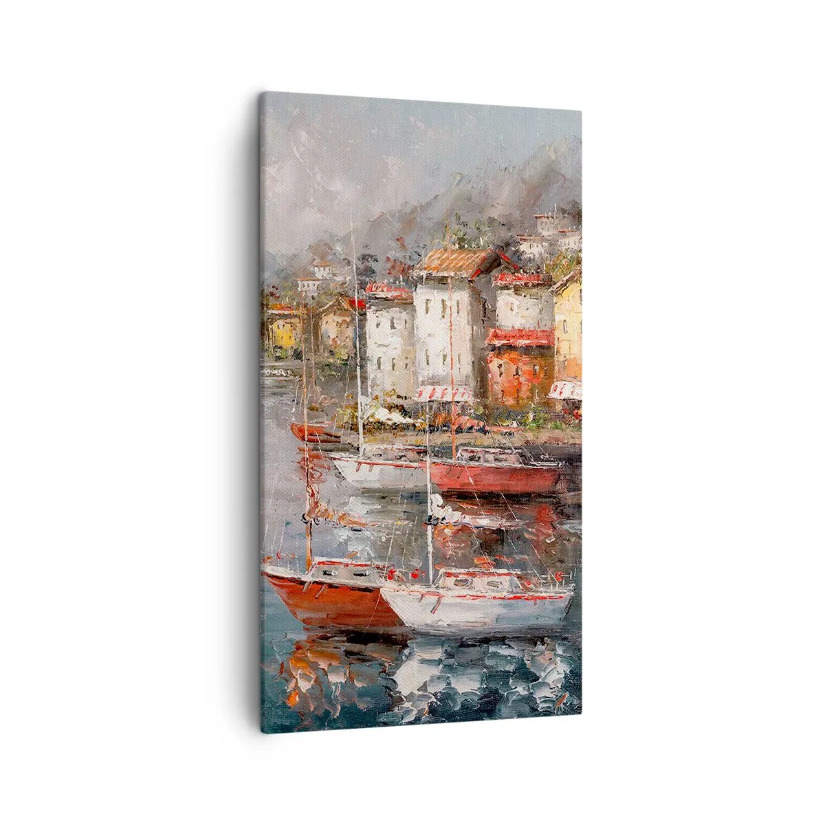 Cuadro sobre lienzo - Impresión de Imagen - Un refugio romántico - 45x80 cm