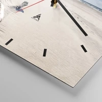 Esfera sin numeración, con rayas