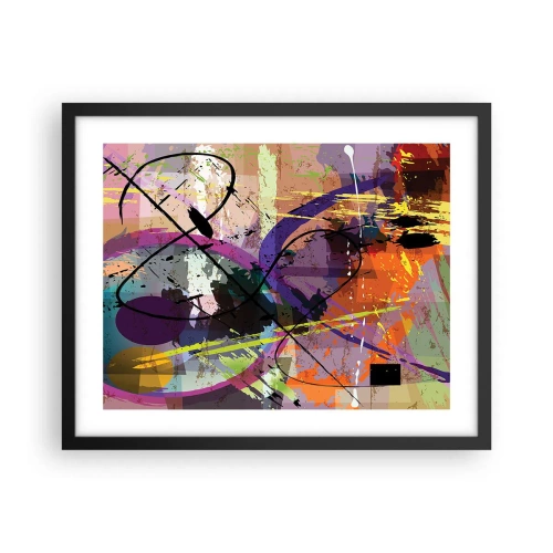 Póster en marco negro - Siempre hay más de un camino - 50x40 cm