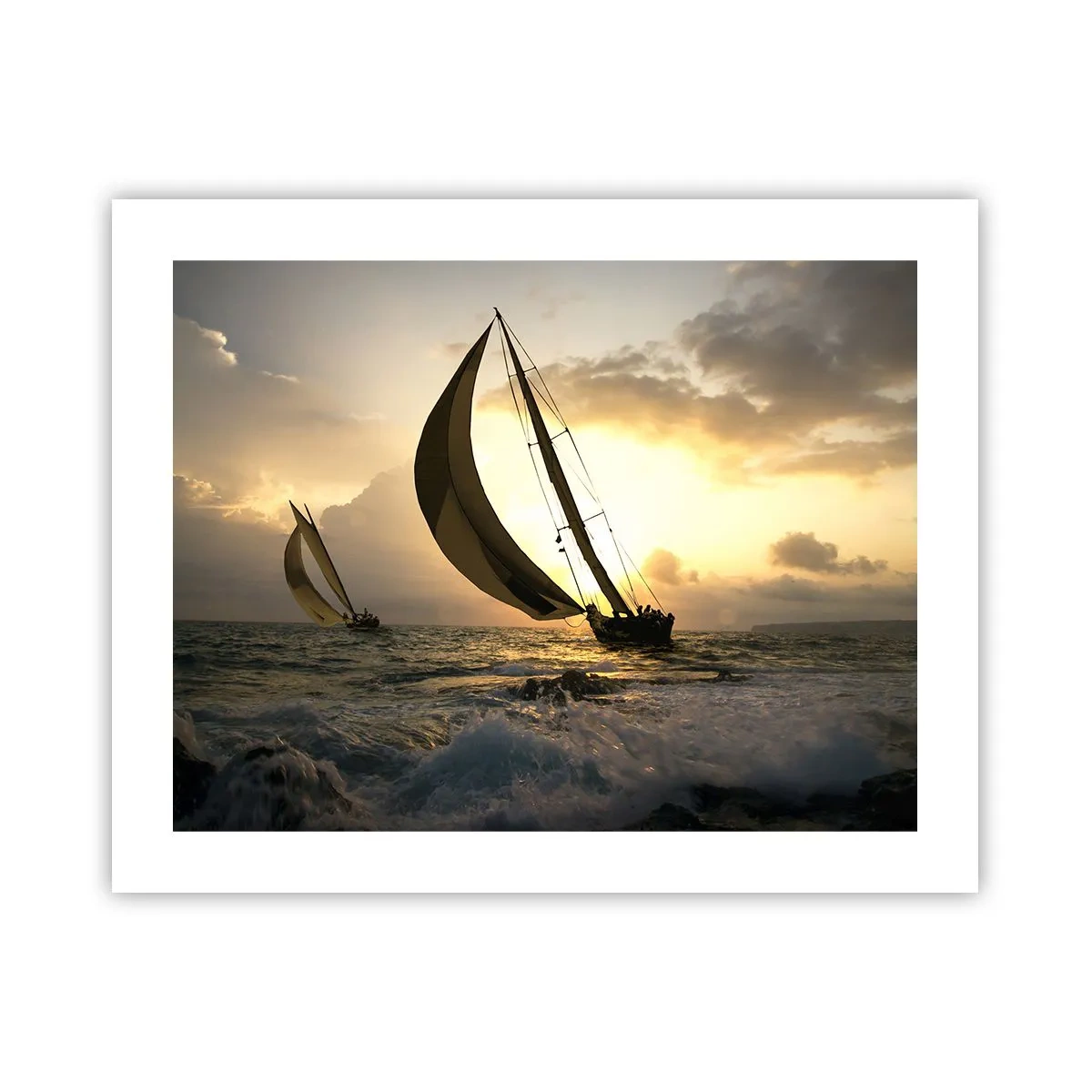 Póster - En contra y a favor del viento - 50x40 cm