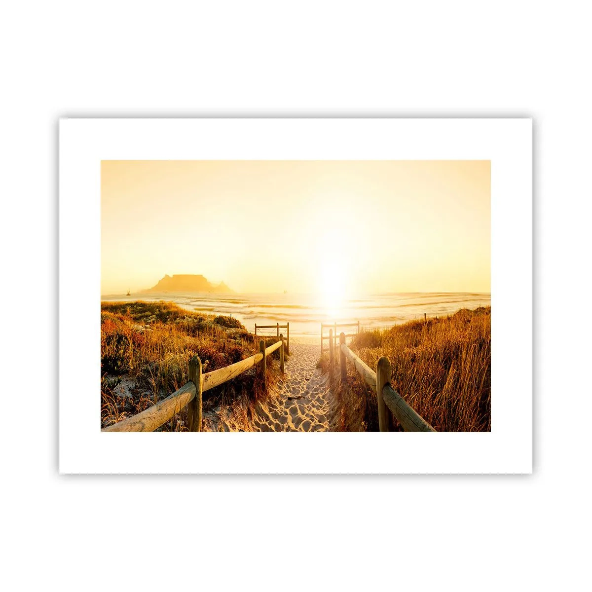 Póster - A través de la duna, hacia el sol - 40x30 cm