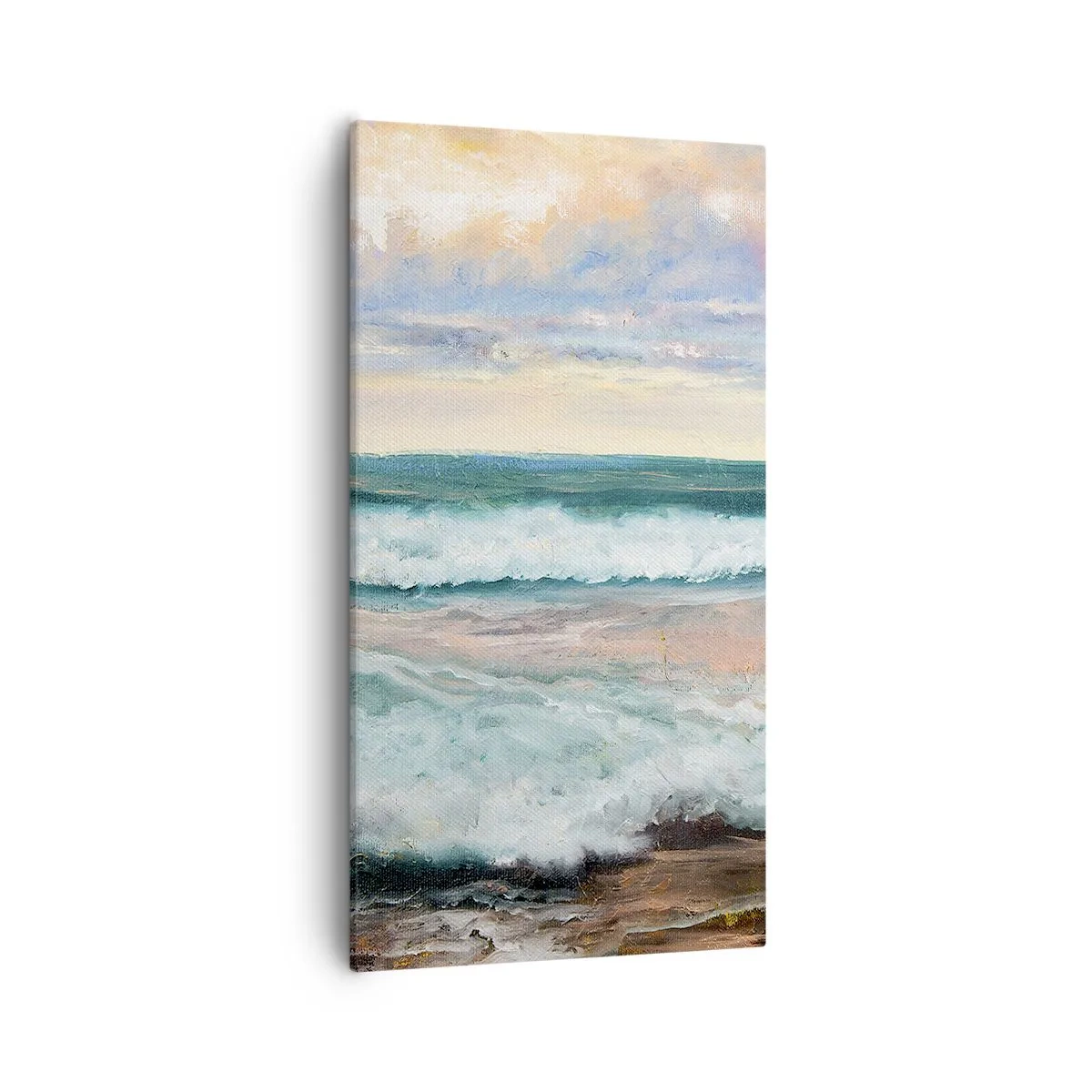 Cuadro sobre lienzo - Impresión de Imagen - Aquí suavizarás tu alma - 55x100 cm