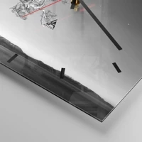Esfera sin numeración, con rayas