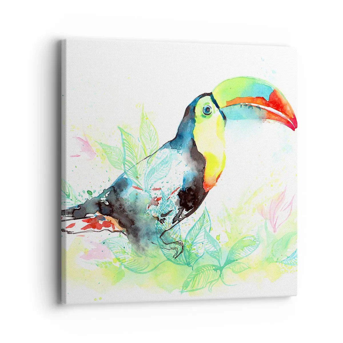 Cuadro sobre lienzo - Impresión de Imagen - Colorido como América del Sur - 40x40 cm