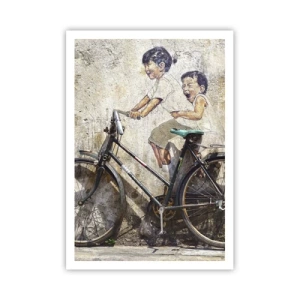 Póster - ¿Verdadero o falso? - 70x100 cm