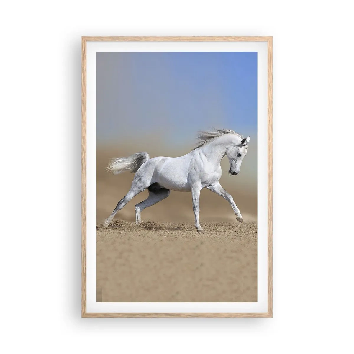 Póster en marco roble claro - El más bello cuento de hadas árabe - 61x91 cm