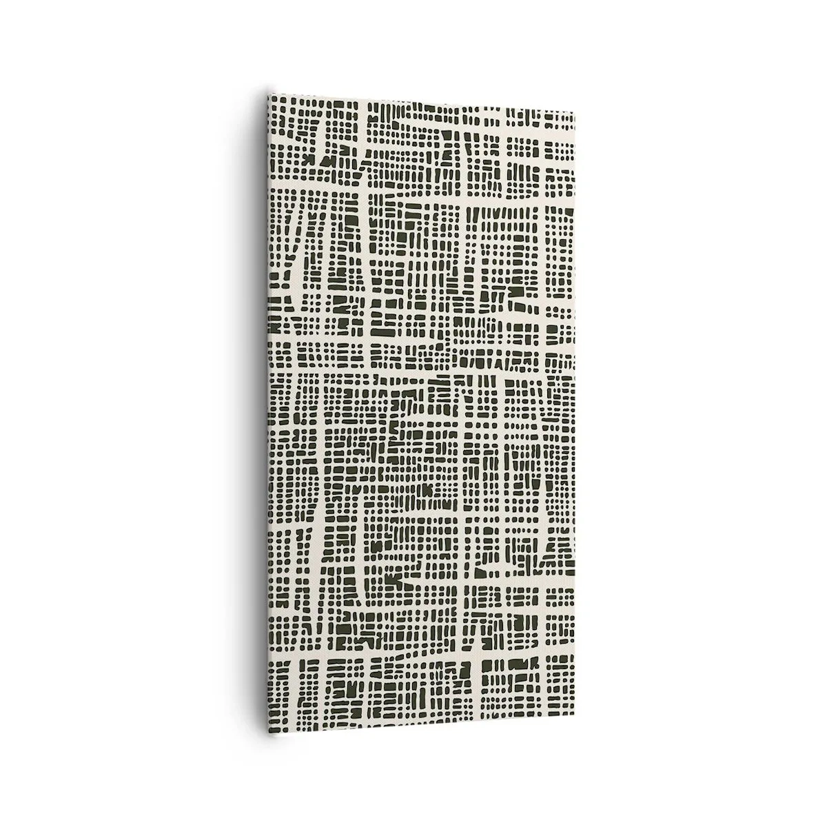 Cuadro sobre lienzo - Impresión de Imagen - Composición del tejido - 65x120 cm