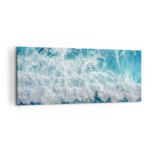 Cuadro sobre lienzo - Impresión de Imagen - Alegre y con mucho brío - 100x40 cm