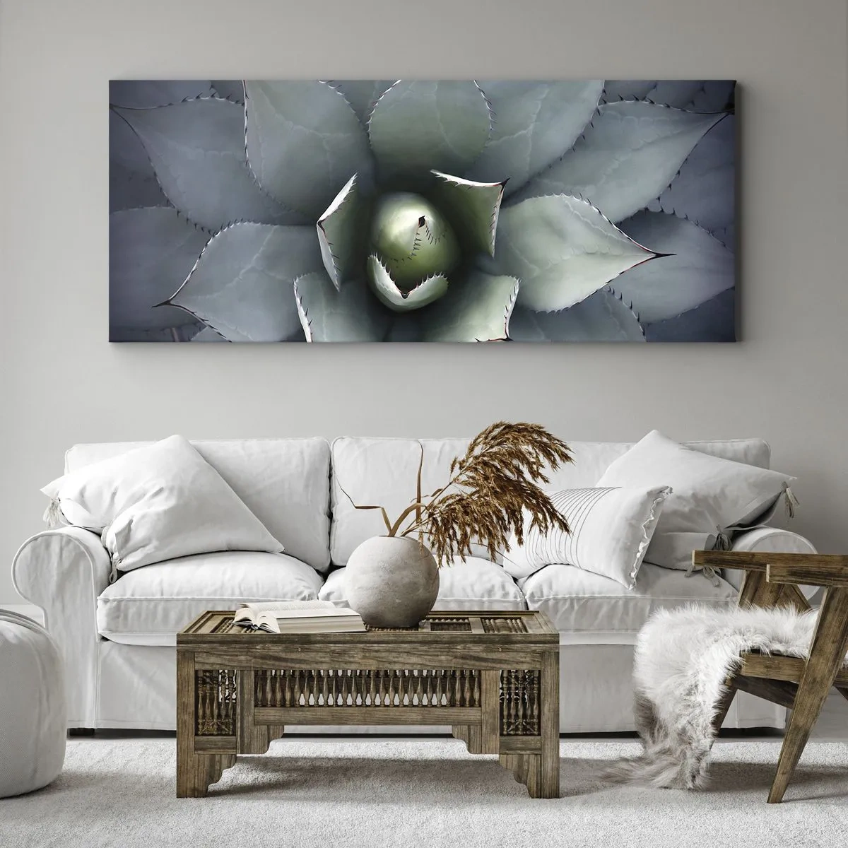 Cuadro sobre lienzo - Impresión de Imagen - Perfección natural - 90x30 cm