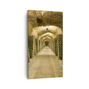 Cuadro sobre lienzo - Impresión de Imagen - El nacimiento del gusto - 45x80 cm