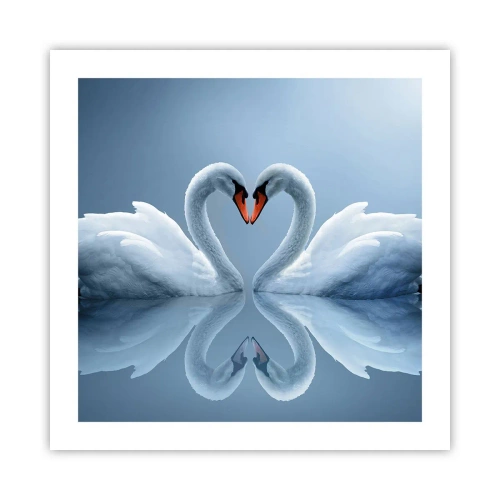 Póster - Tiempo de amor - 50x50 cm