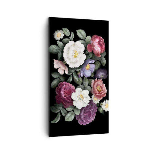 Cuadro sobre lienzo - Impresión de Imagen - De un jardín inglés - 45x80 cm