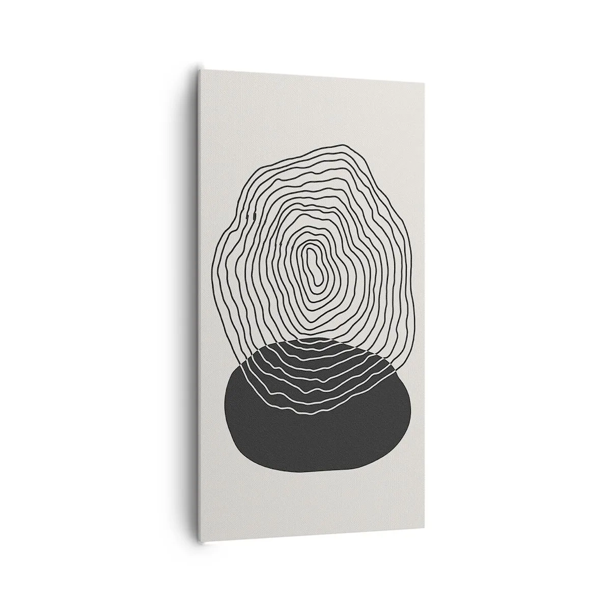 Cuadro sobre lienzo - Impresión de Imagen - Persistencia y vibración - 65x120 cm