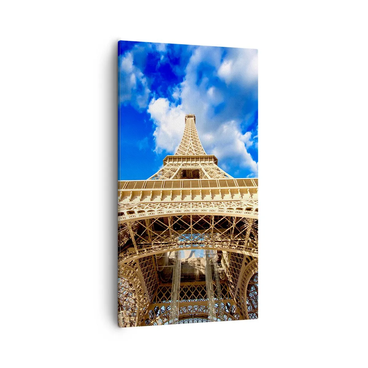 Cuadro sobre lienzo - Impresión de Imagen - Alcanzando el cielo y las nubes - 55x100 cm