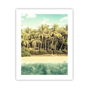 Póster - ¿Qué tal aquí? - 40x50 cm