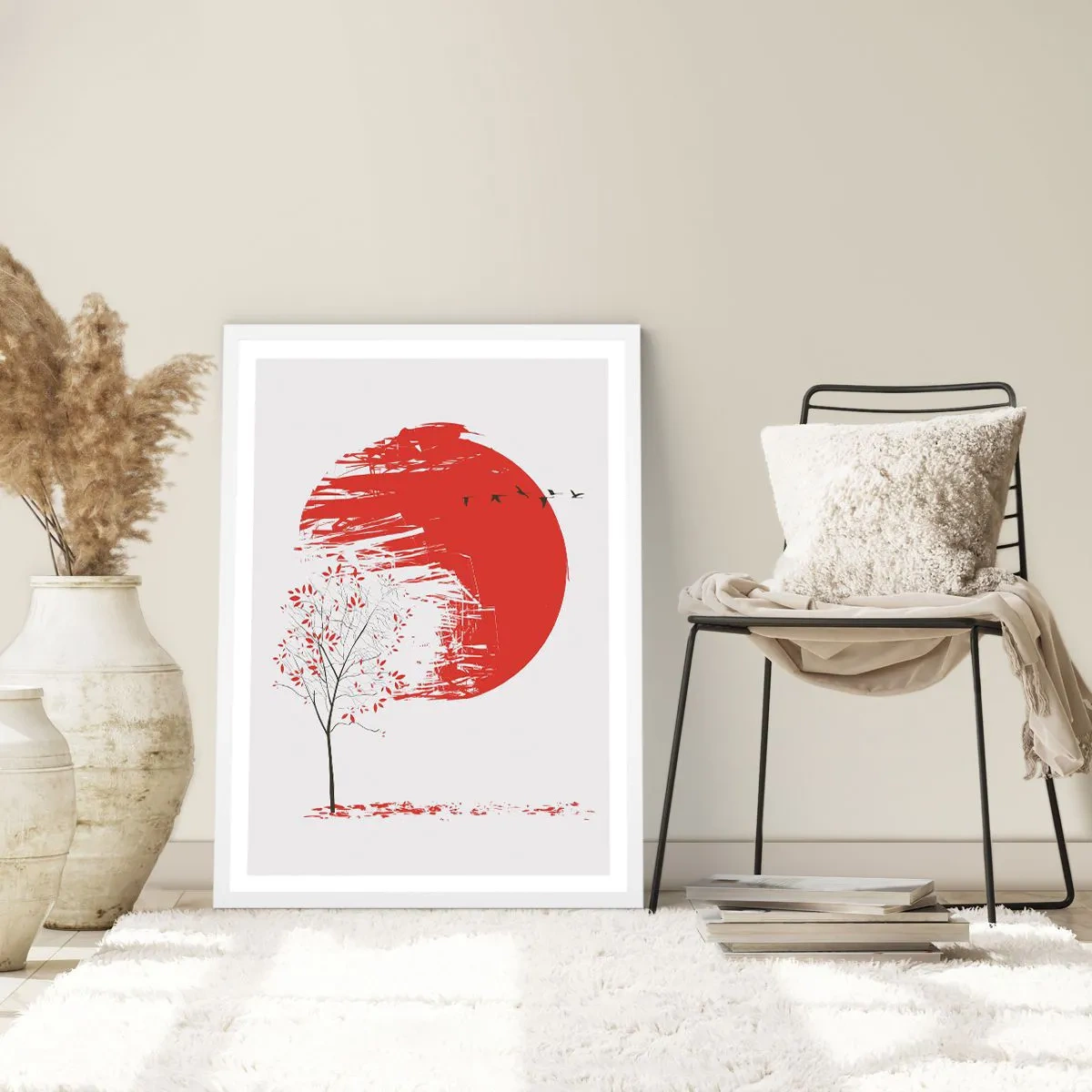 Póster en marco blanco - ¿Conoces este país? - 40x50 cm