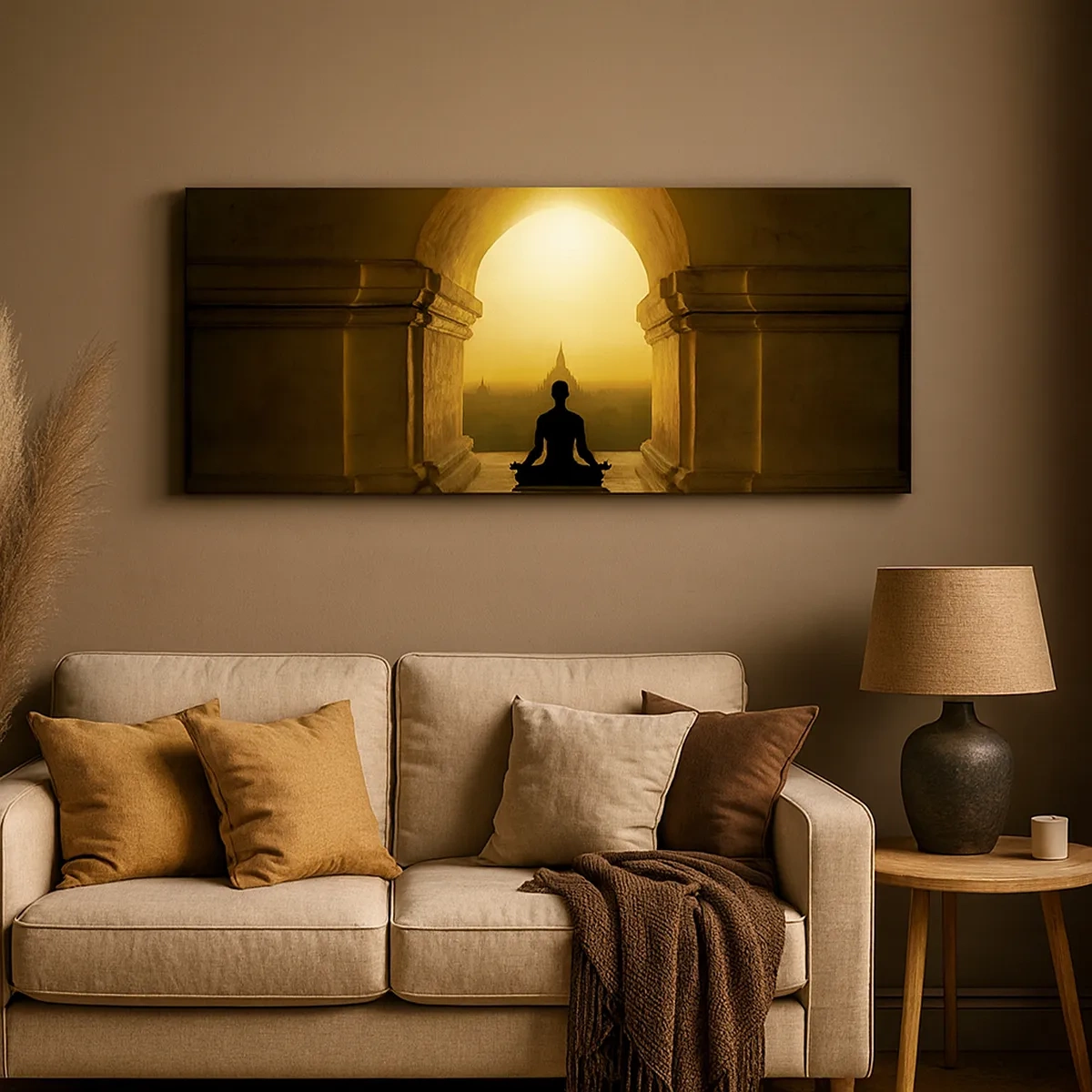 Cuadro sobre lienzo - Impresión de Imagen - Armonía total - 30x30 cm