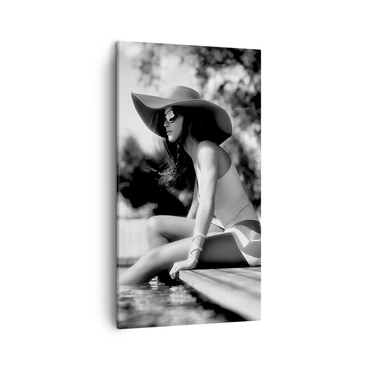 Cuadro sobre lienzo - Impresión de Imagen - Un sueño de verano - 45x80 cm