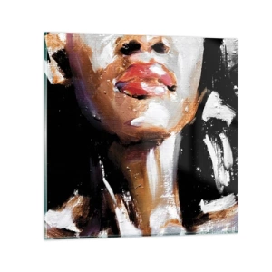 Cuadro sobre vidrio - Impresiones sobre Vidrio - Orgullo sin prejuicios - 70x70 cm