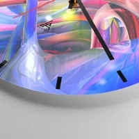 Esfera sin numeración, con rayas