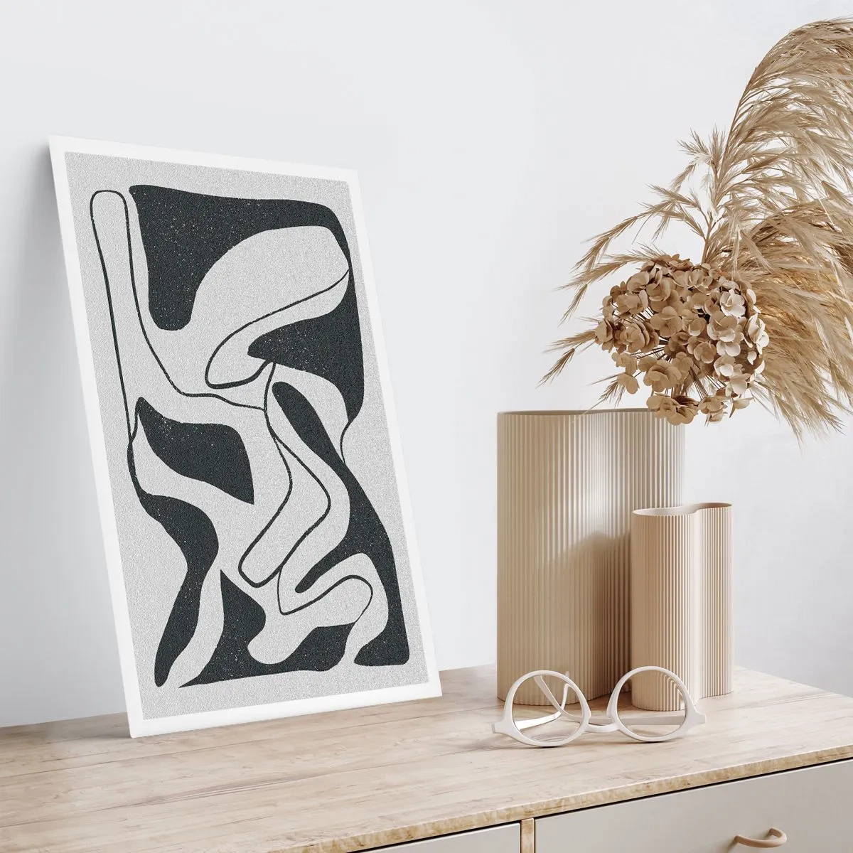 Póster - Juego abstracto en un laberinto - 40x50 cm